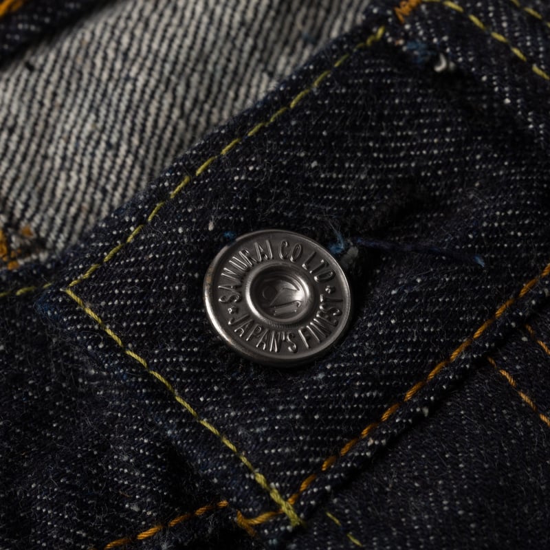 Image-Flâneurs_SAMURAI JEANS / 15oz Otokogi Regular Straight Selvedge Denim_detail-5