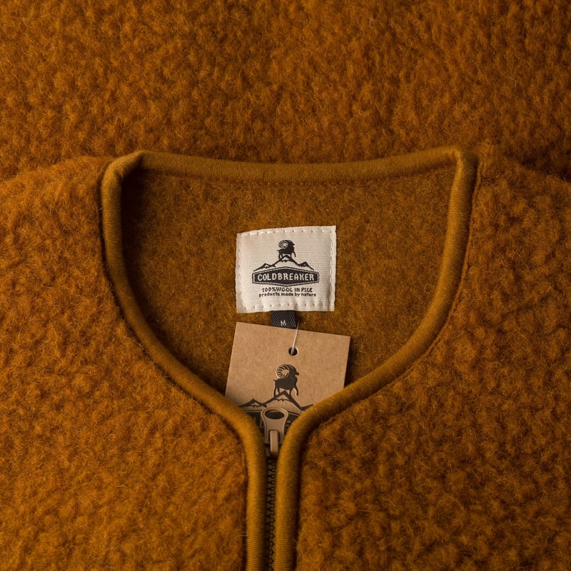 Image-Flâneurs_COLDBREAKER / Pepitco Vest Carmel_detail-1