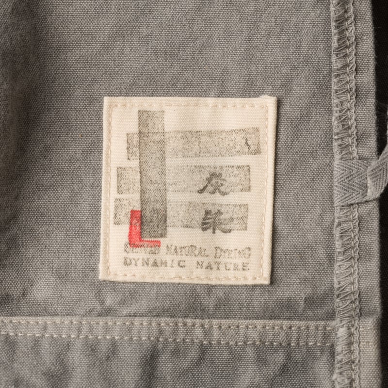 Image-Flâneurs_Seuvas-8oz Canvas Wing Collar Shirt Jacket Sumi_détail-4