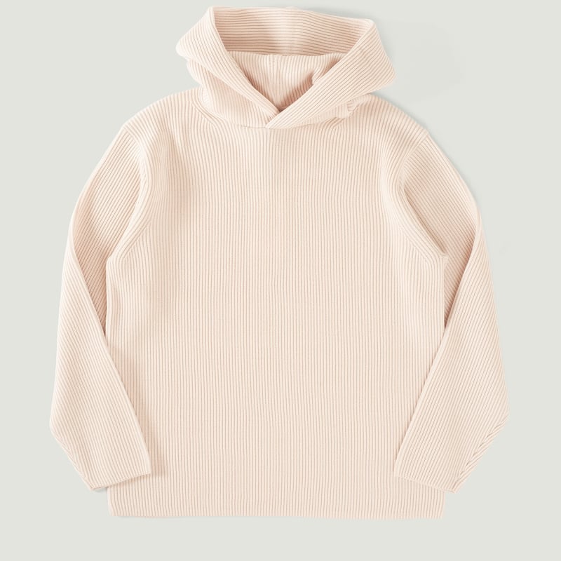 Solid Wool Rib Parker Ivory