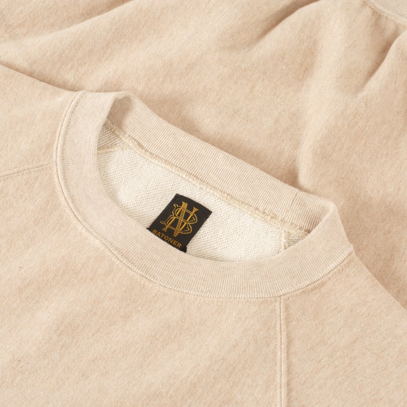 image flaneurs sweat Batoner détail col