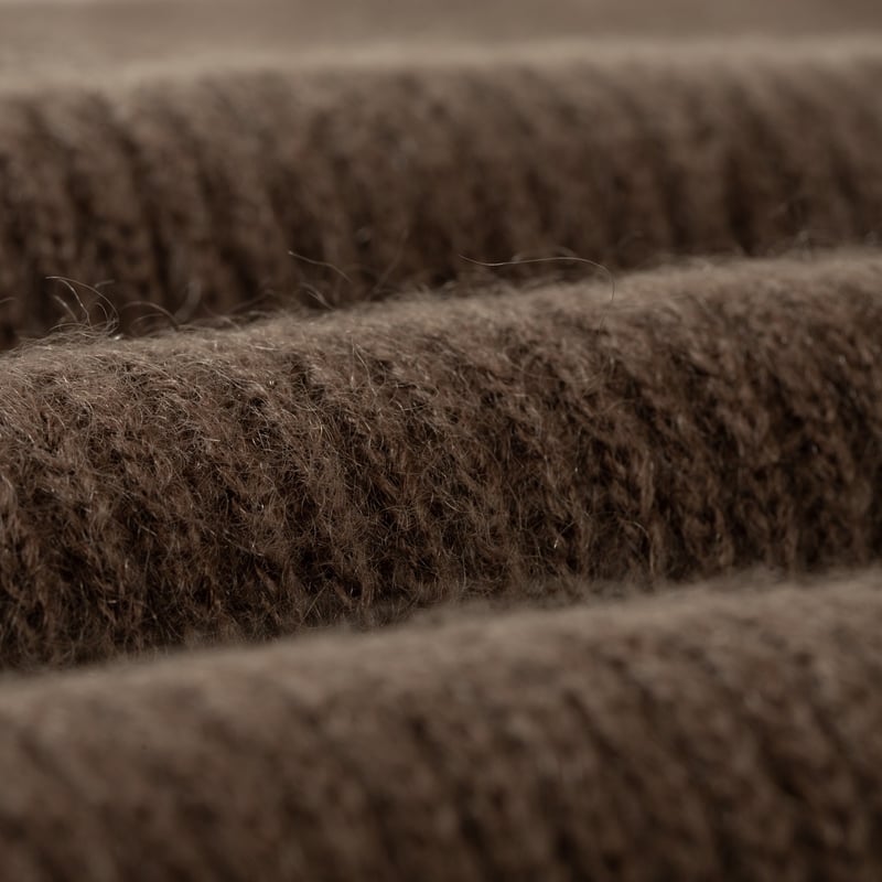 Pure Mohair Signature Crew Neck Olive