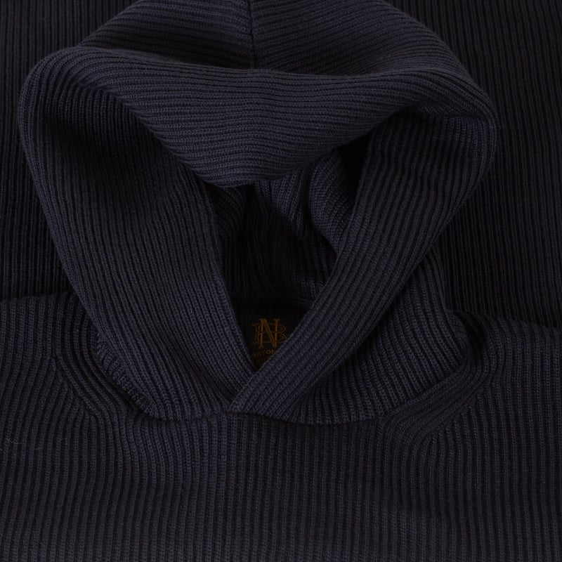 Solid Wool Rib Parker Navy