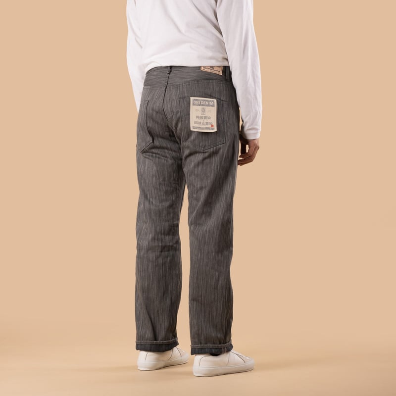 Image-Flâneurs_ONI DENIM / 275-AW Awa Sumi × Awa Sho-Ai 20oz Denim Regular Straight_de-dos
