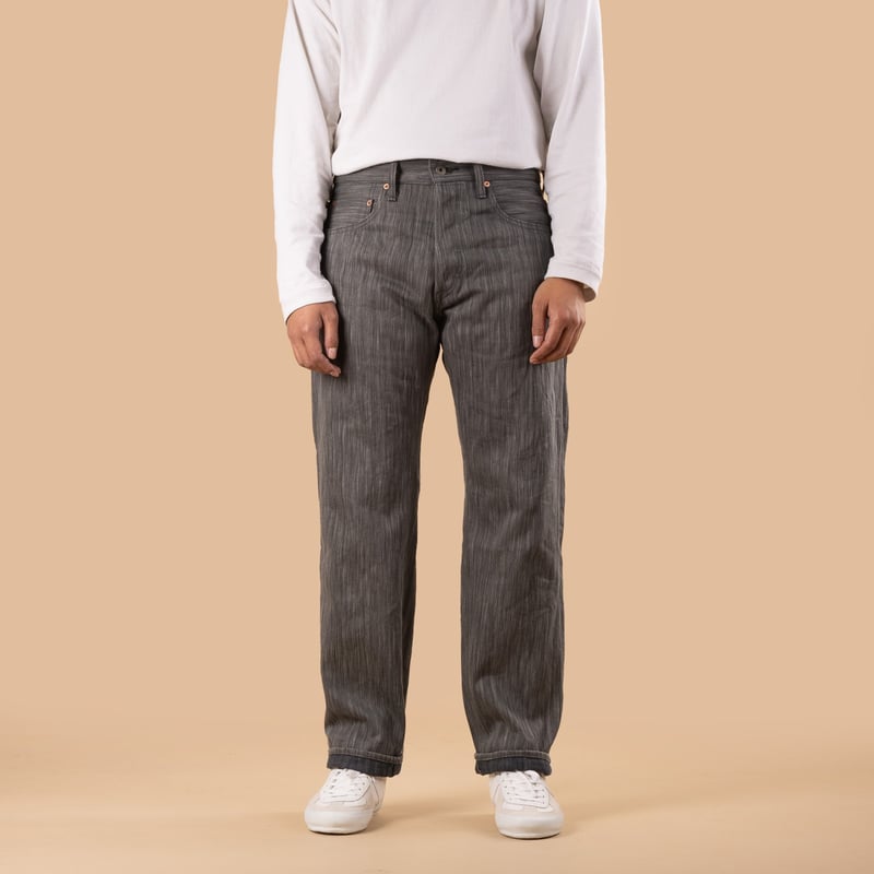 Image-Flâneurs_ONI DENIM / 275-AW Awa Sumi × Awa Sho-Ai 20oz Denim Regular Straight_de-face