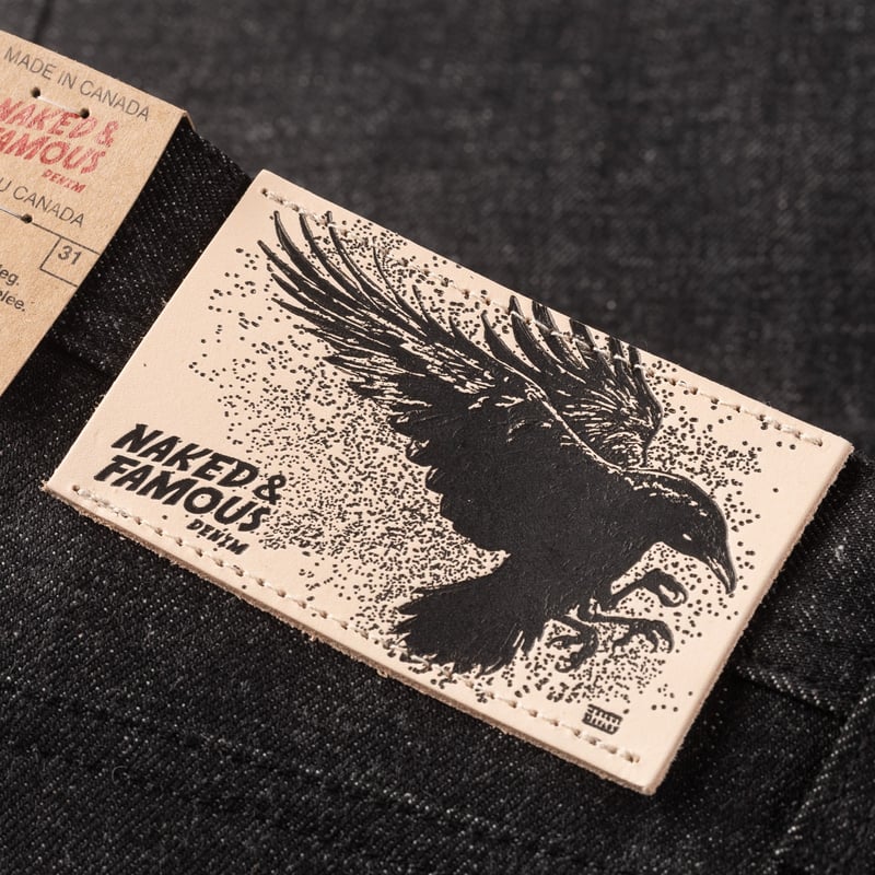 Image-Flâneurs_NAKED & FAMOUS / WeirdGuy Yatagarasu Selvedge_Détail-1