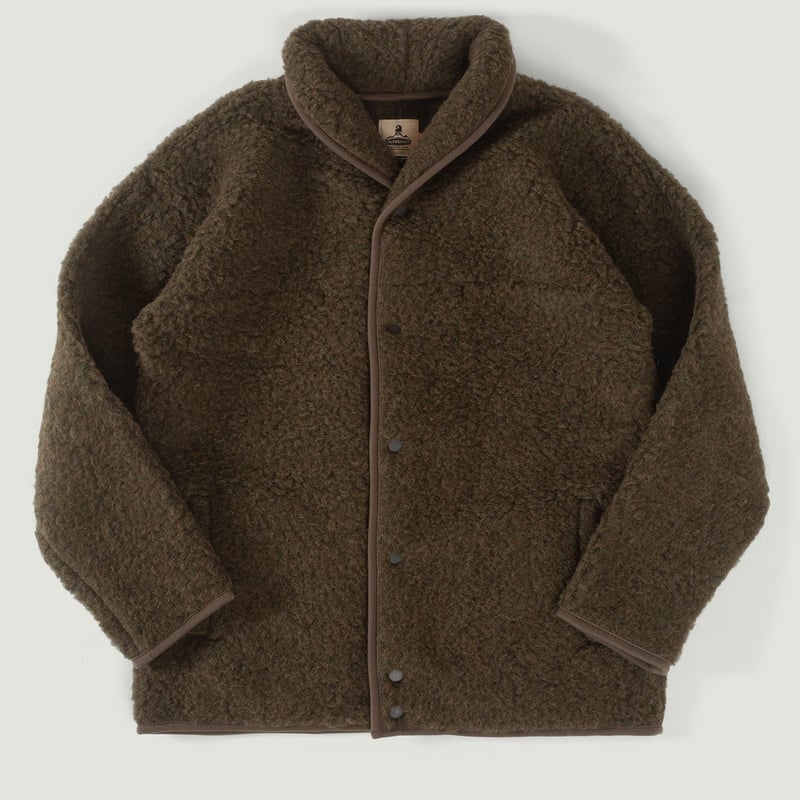 Vignettes veste laine COLDBREAKER Flâneurs Wool Pile Retro Jacket khaki