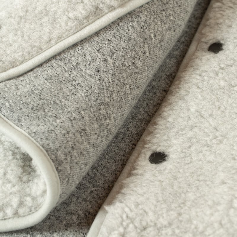 détail COLDBREAKER  Flâneurs Ultralight Retro Jacket Silver inside