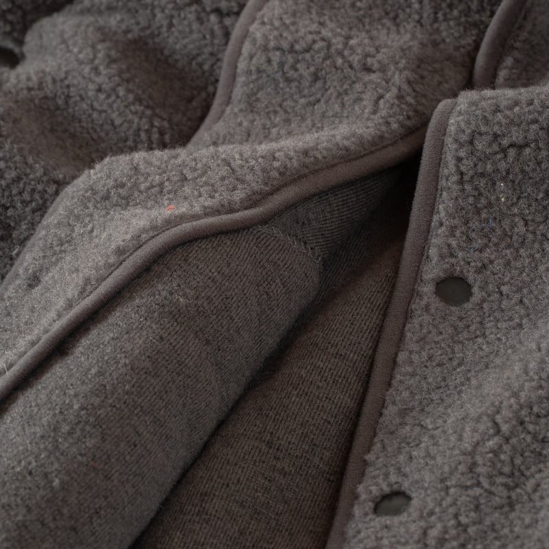 détail COLDBREAKER  Flâneurs Ultralight Retro Jacket Anthracite inside