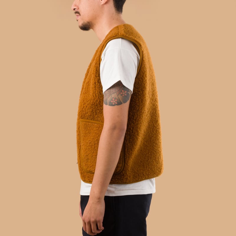 Image-Flâneurs_COLDBREAKER  Pepitco Vest Carmel_Vignette de profil