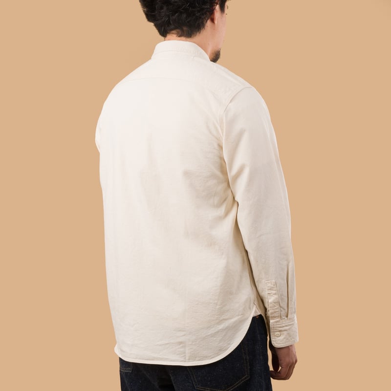 F3513 Twill Work Shirt Ecru