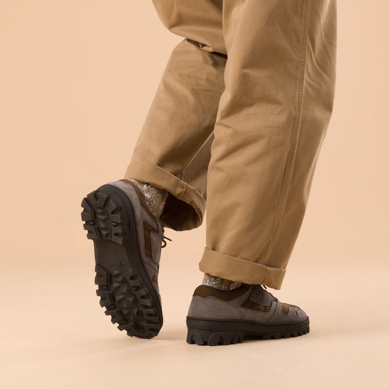 images flâneurs REPRODUCTION OF FOUND  British Military Trainer Dark GrayOlive back