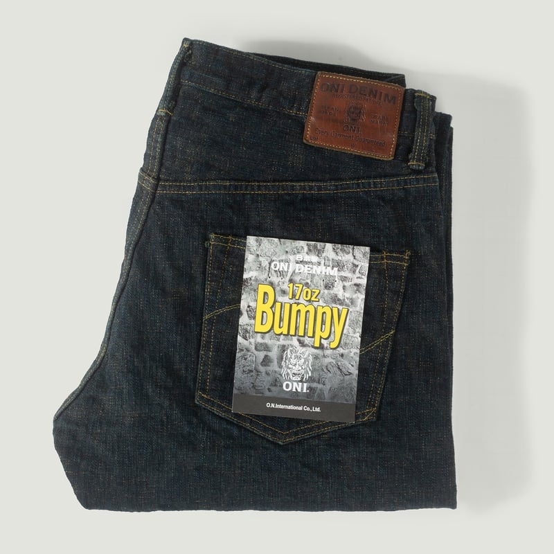 vignette flâneurs ONI DENIM  277 17oz Just Right Straight Bumpy Denim kusaki