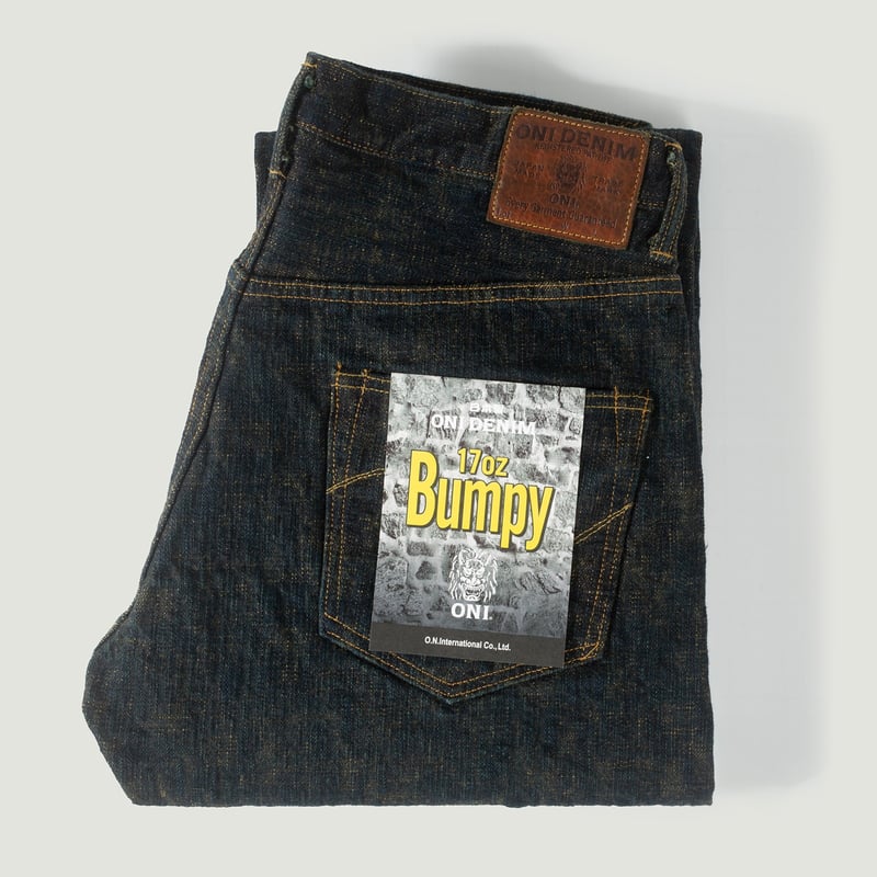 vignette flâneurs ONI DENIM  277 17oz Just Right Straight Bumpy Denim Oudo