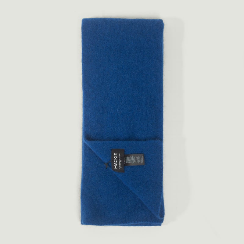 Vignettes flaneurs écharpe geelongora laine angora douce Mackie couleur Humber