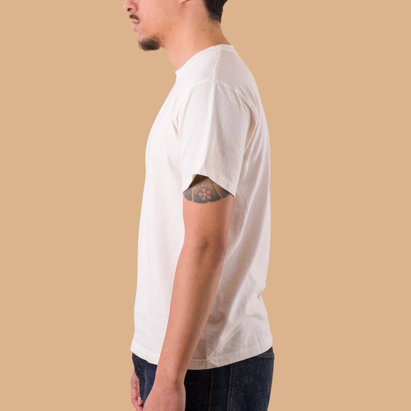 Short Sleeve Crew T-Shirt P-Natural