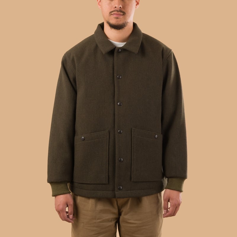 Melton Award Jacket Loden