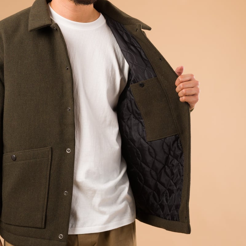 Melton Award Jacket Loden