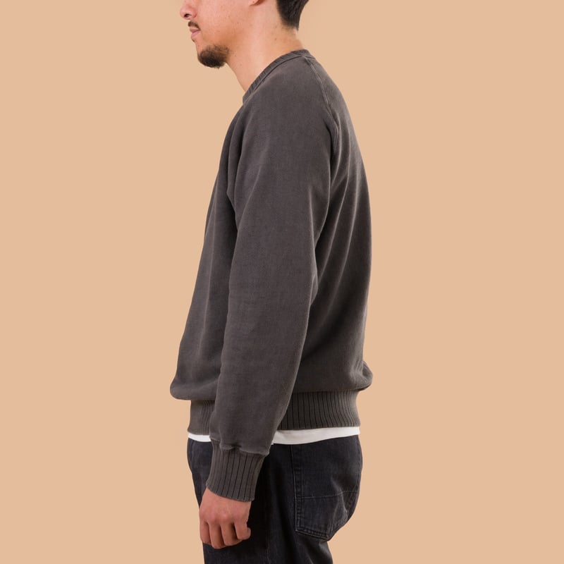 image flâneurs sweat Good On raglan p-black side