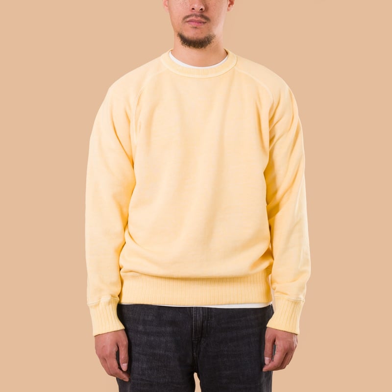 image flâneurs sweat Good On raglan p-straw front