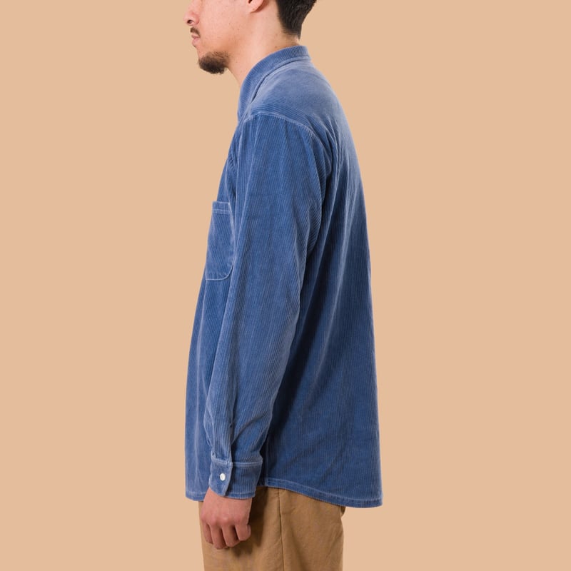 image flâneurs chemise en velours Good On  p-ajisai side