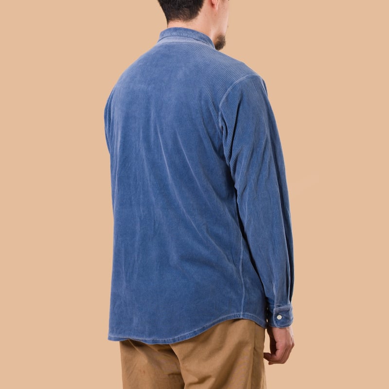 image flâneurs chemise en velours Good On  p-ajisai back