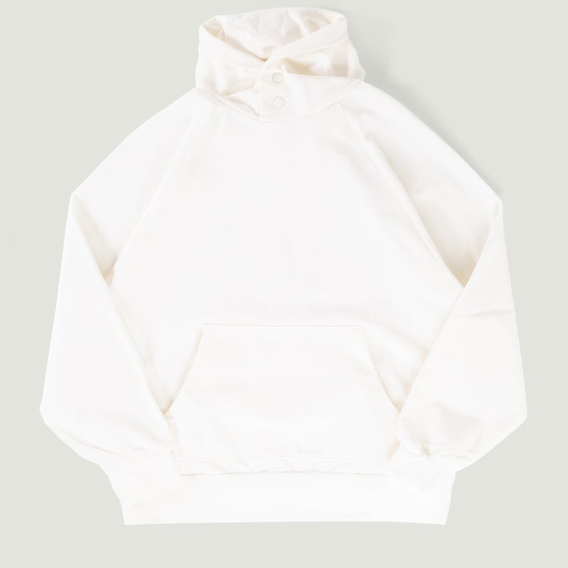 vignette flâneurs sweat ecru JACKMAN Chewy Pullover Parka White