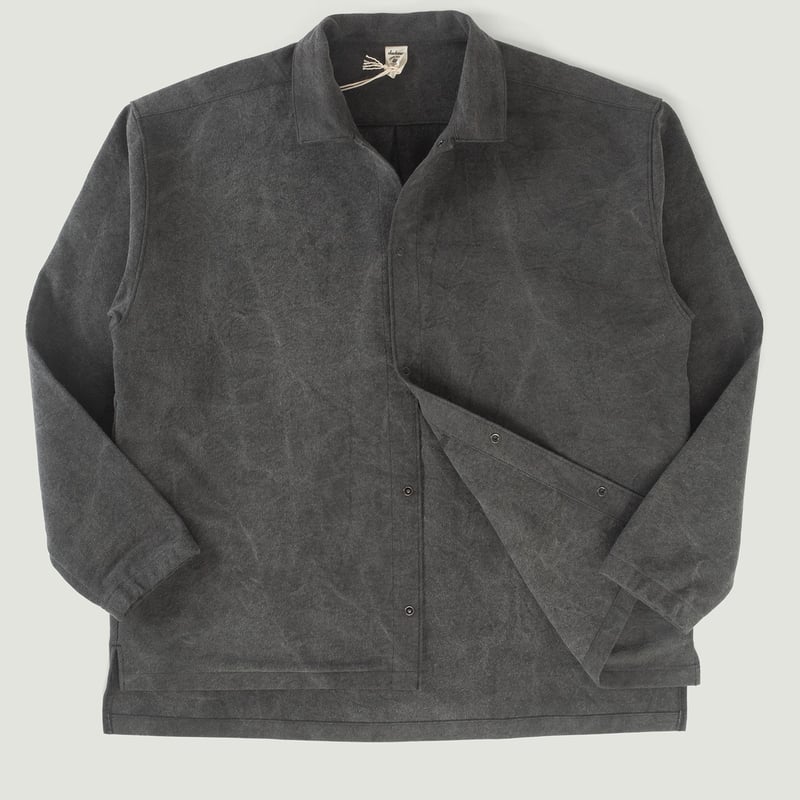 vignette flâneurs veste grise JACKMAN Sumi Coach Shirt Black