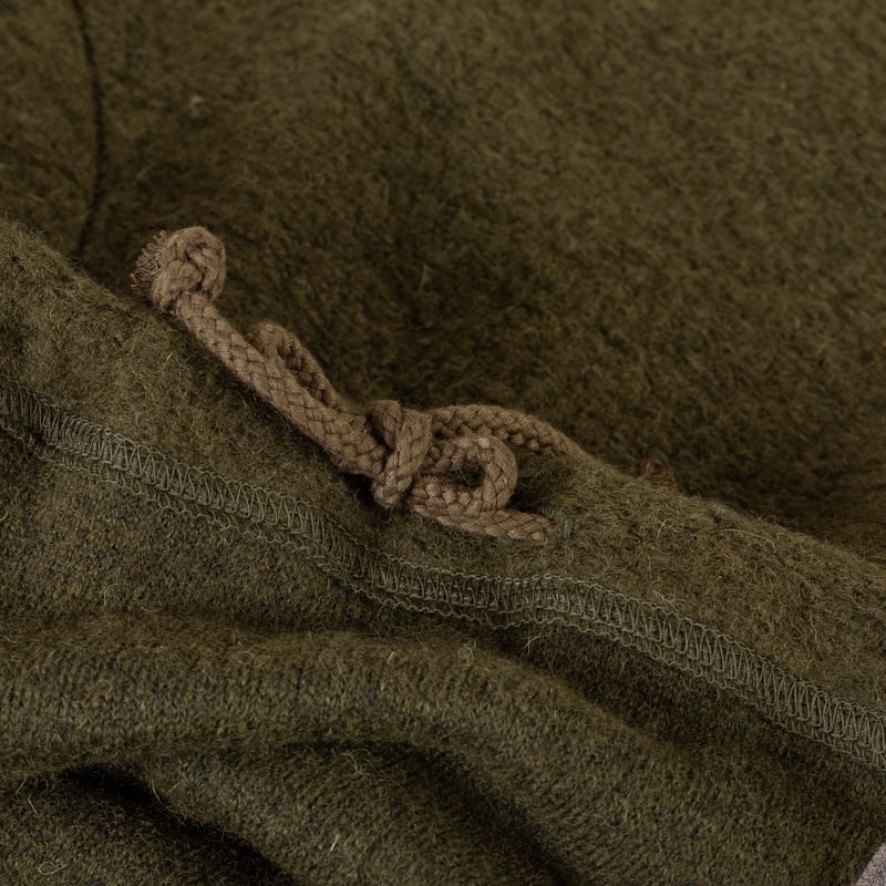 image flâneurs pull col polo Jackman Wool Himo Polo Olive