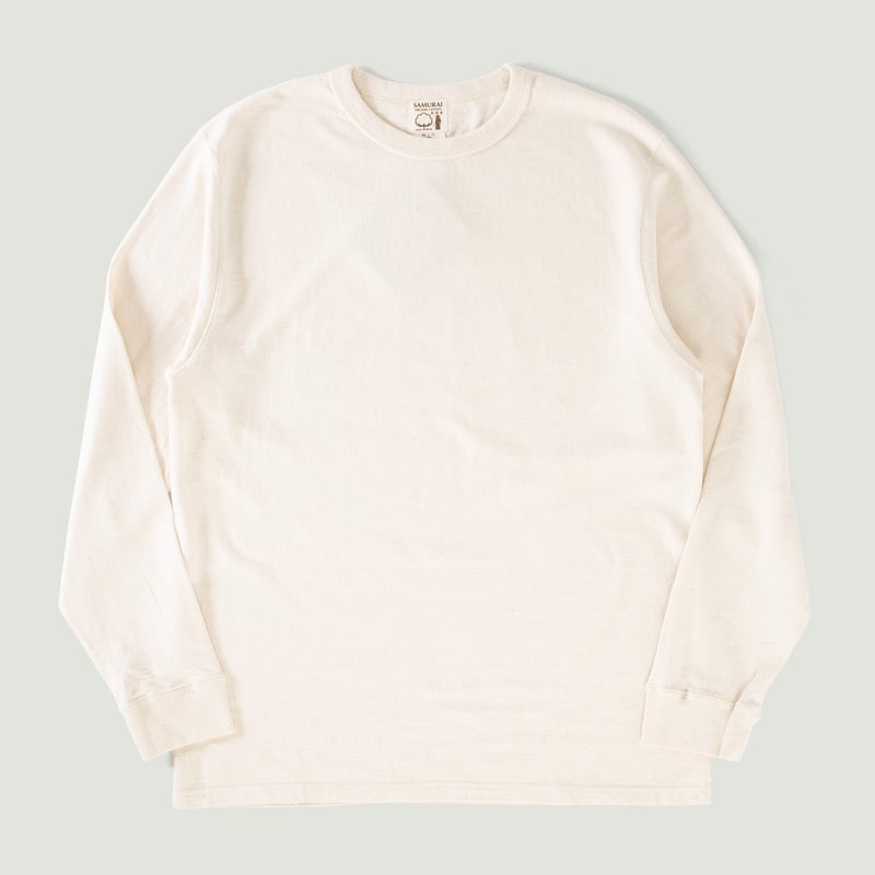 Vignettes jeans SAMURAI JEANS tee-shirt manches longue ecru