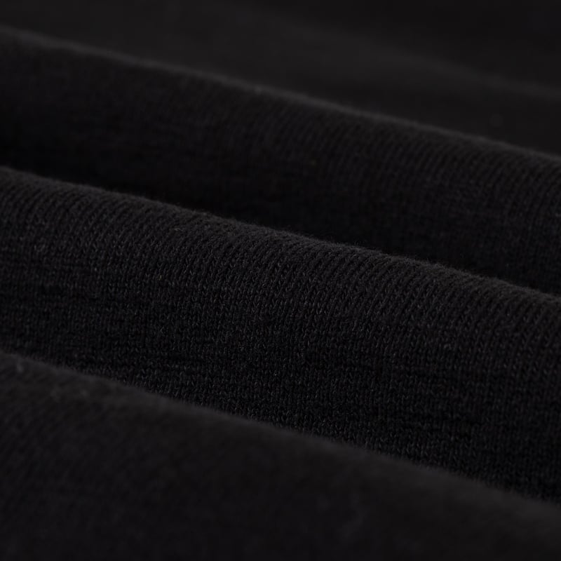 images flâneurs sweat JACKMAN  GG Sweat noir GJ Neck Black tissu