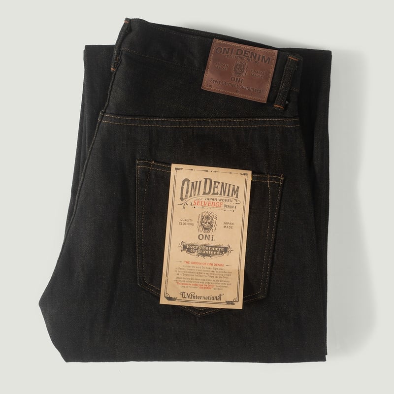 Vignettes flâneurs jeans black ONI DENIM 222-BKOL