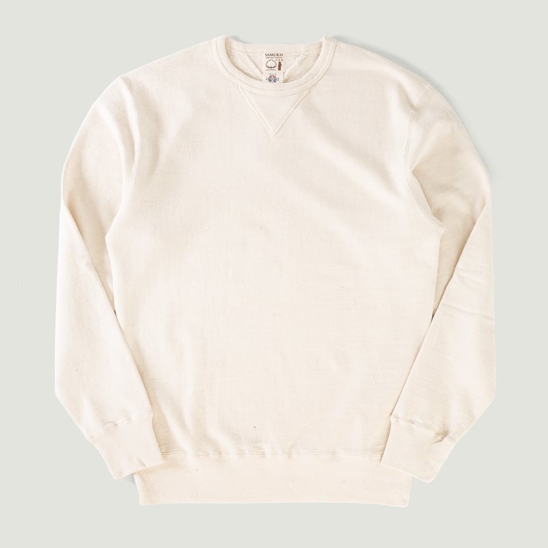 Vignettes SAMURAI JEANS sweatshirt manches longue ecru