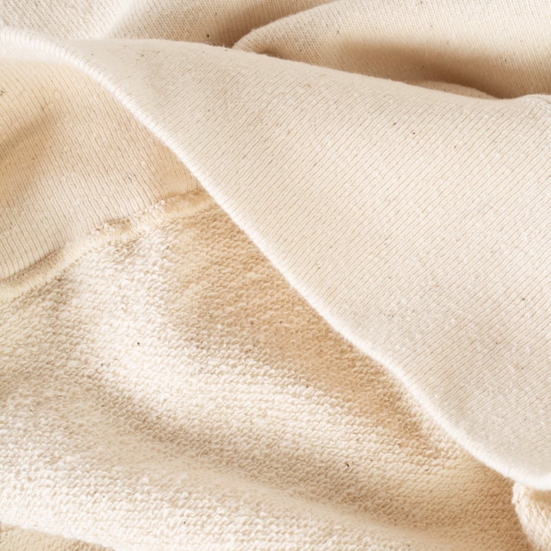 SAMURAI JEANS sweatshirt manches longue ecru inside