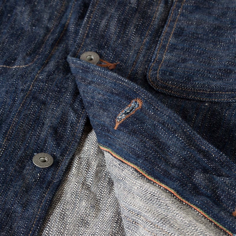 image flâneurs veste coverall ONI Denim Kase inside