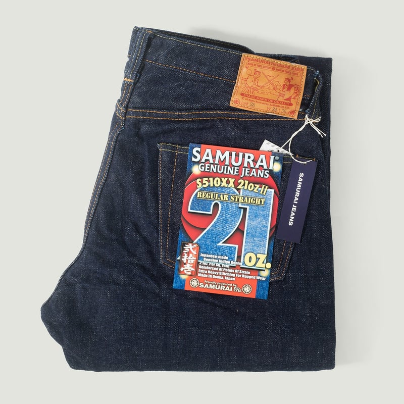 Vignettes jeans SAMURAI JEANS  S510XX 21ozⅡ regular straight
