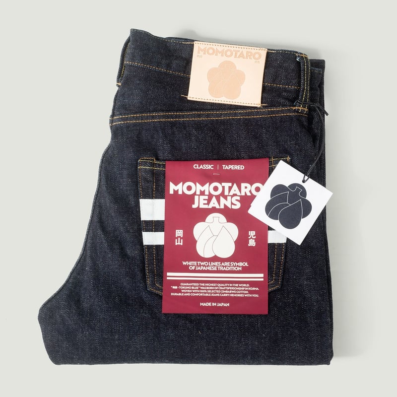 Vignettes flâneurs jeans selvedge MOMOTARO 15.7oz Classic Tapered