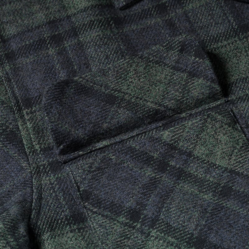 Image-Flâneurs_Sugar&Co. / Box Shirt Green_Détail-3