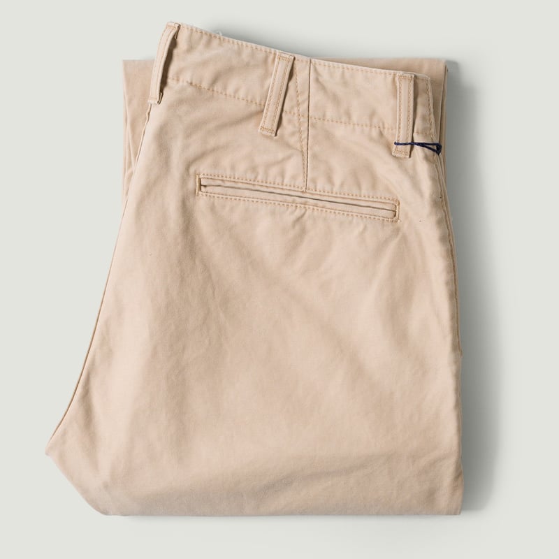 image flâneurs JAPAN BLUE JEANS  Regular Fit Trousers Beige_Vignette