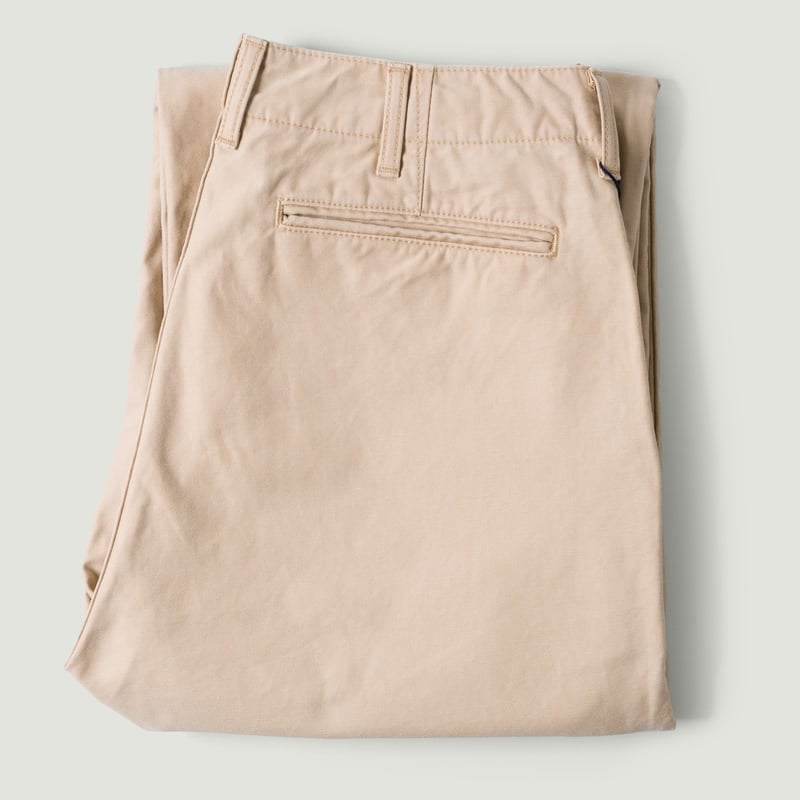 image flâneurs JAPAN BLUE JEANS  wide Fit Trousers beige_Vignette