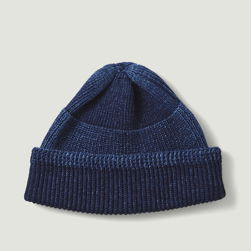 Image-Flâneurs_ROTOTO / Mil Watch Cap Dark Indigo_Vignette