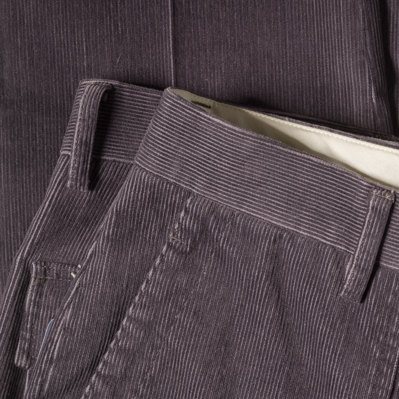 Image-Flâneurs_BARNSTORMER / 1633P Dress Fatigue Vintage Corduroy Grey_détail-3