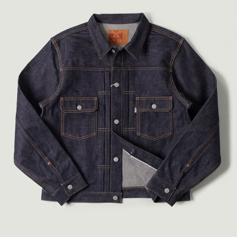 3216S 15.5oz Raw Denim Type II Jacket