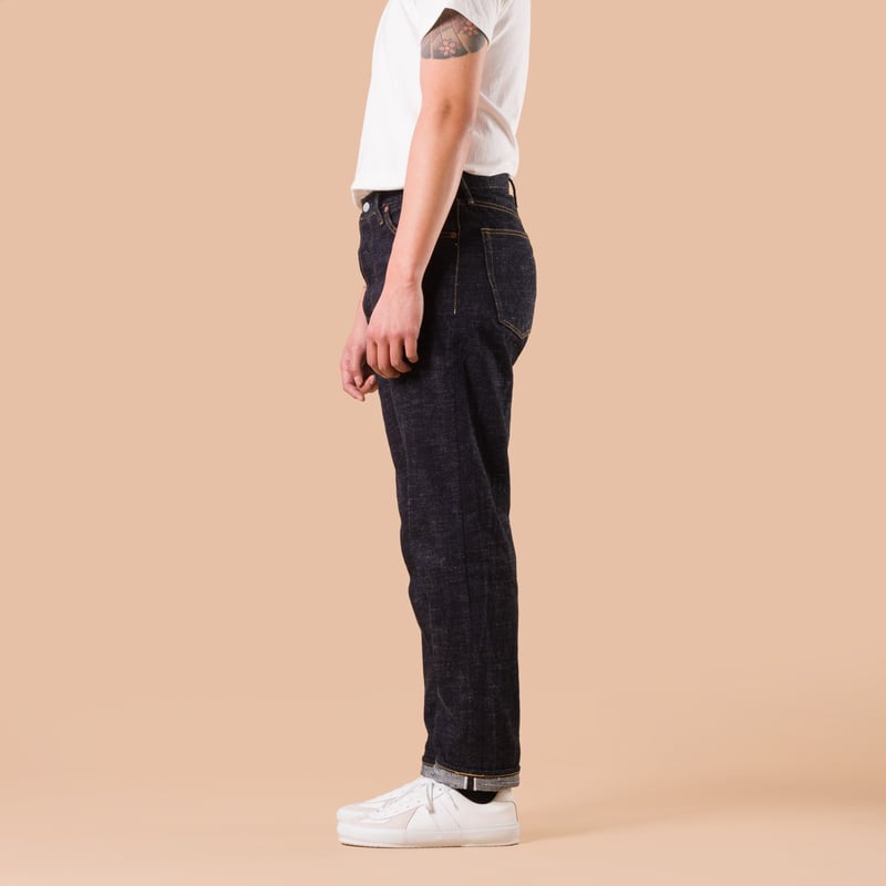 images flaneurs STUDIO D'ARTISAN  SD-1008 15oz GL3 Selvedge Denim Relaxed Tapered side