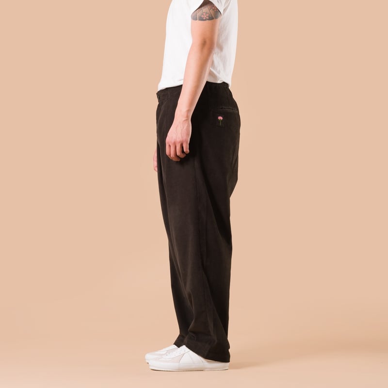 pantalon en velours large Kardo X Fkâneurs side