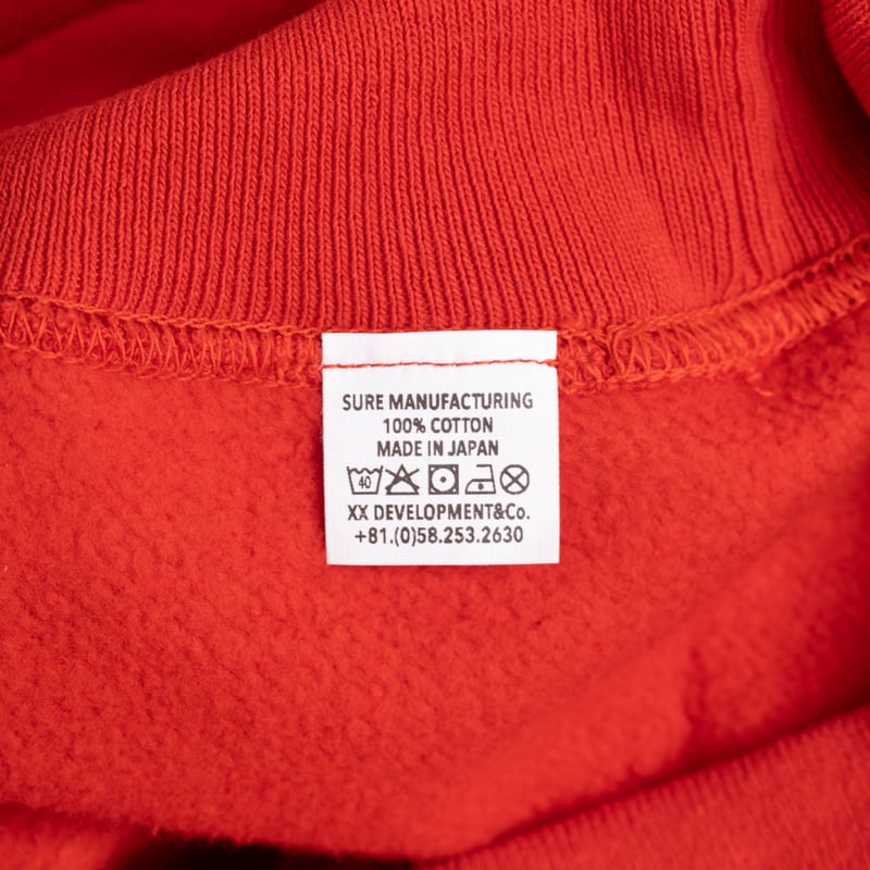 "SURE MFG" Awesome Nerds Nap Sweatshirt Red