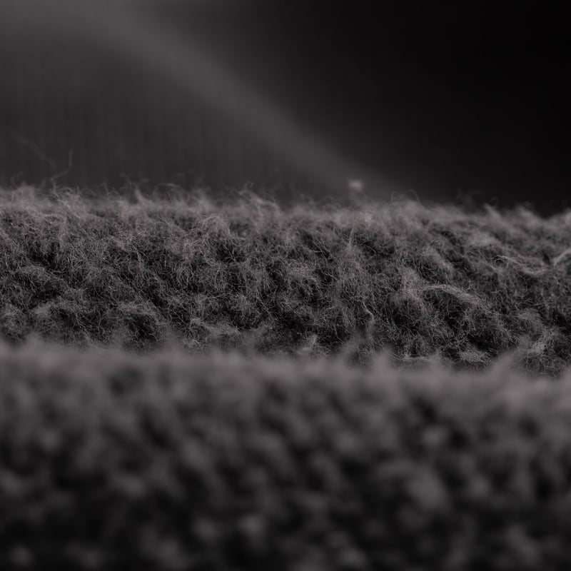 Image-Flâneurs_DUBBLE WORKS / Flatseams Raglan Hoodie Pigment Dye Sumikuro_detail-2