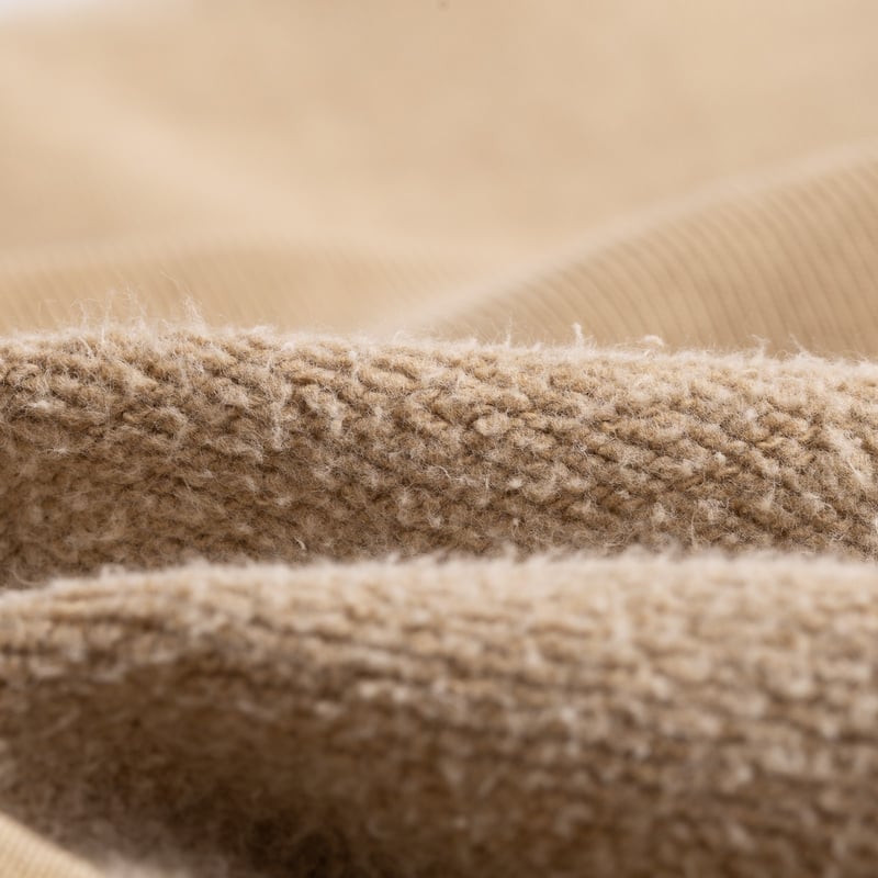 Flatseams Raglan Sweatshirt Pigment Dye Dark Beige