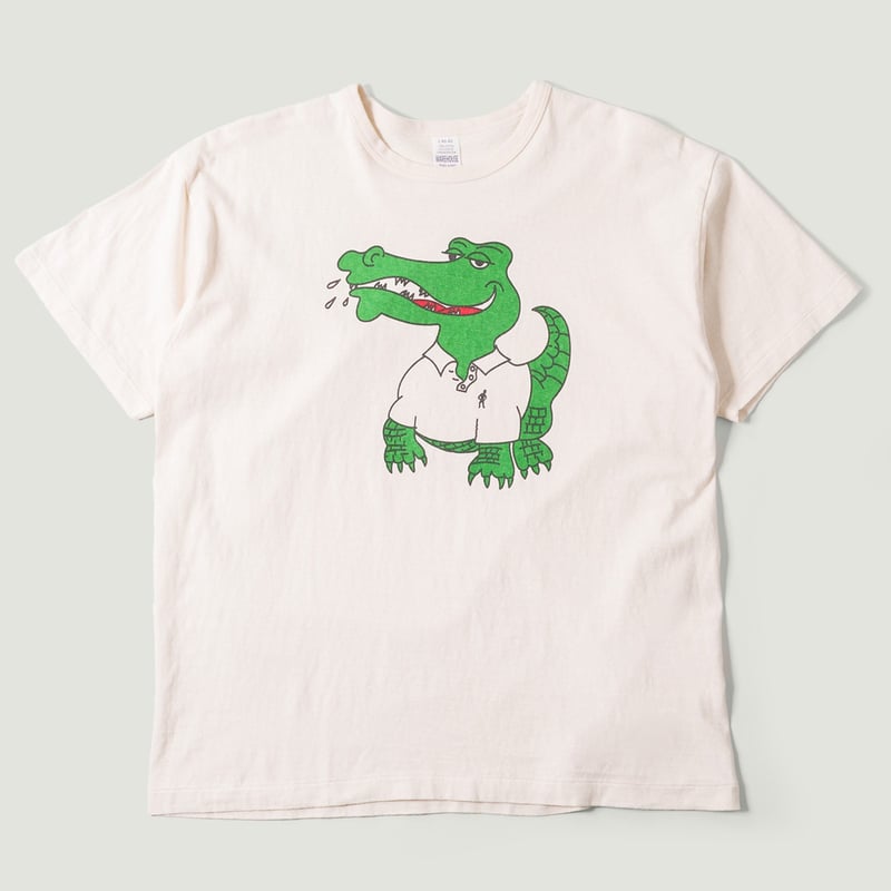 Lot. 4064 S/S T-Shirt Crocodile Cream