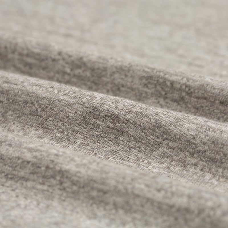 Image-Flâneurs_WAREHOUSE & CO. / Lot. 5906 L/S Crewneck T-Shirt heather Grey detail